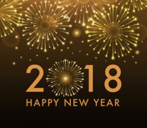 nuevo año 2018 feliz